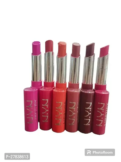 Trending Multicoloured Lipstick Combo Pack of 6