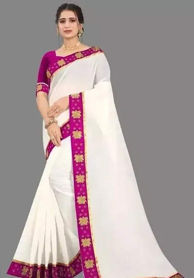 Must Have Chanderi Cotton Saree with Blouse piece 