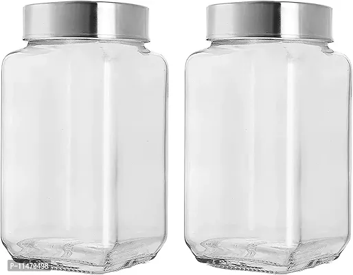 Cubical Big Kitchen Container 1800ML Pack Of 2-thumb0