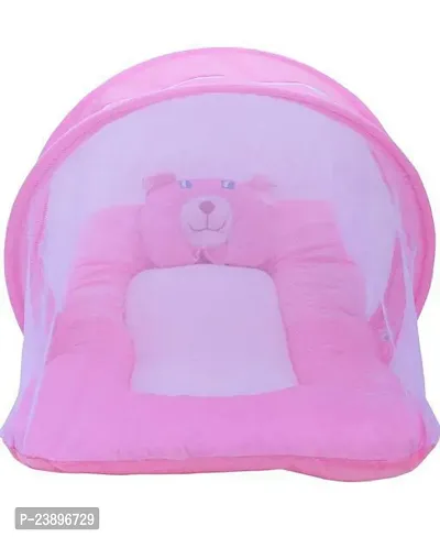 Beautiful Cot Bedding Set with Polyester Mosquito Net For Kids-thumb0