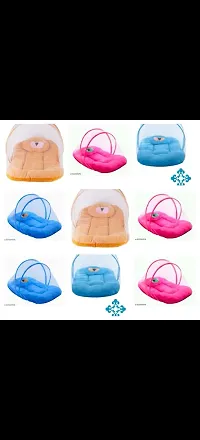 Beautiful Cot Bedding Set with Polyester Mosquito Net For Kids-thumb3