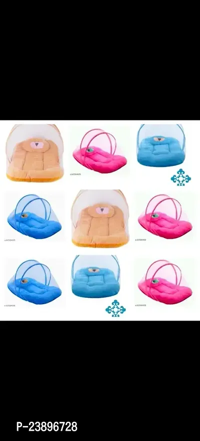 Beautiful Cot Bedding Set with Polyester Mosquito Net For Kids-thumb4