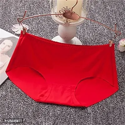 Stylish Multicoloured Cotton Solid Hipster Panty For Women-thumb2