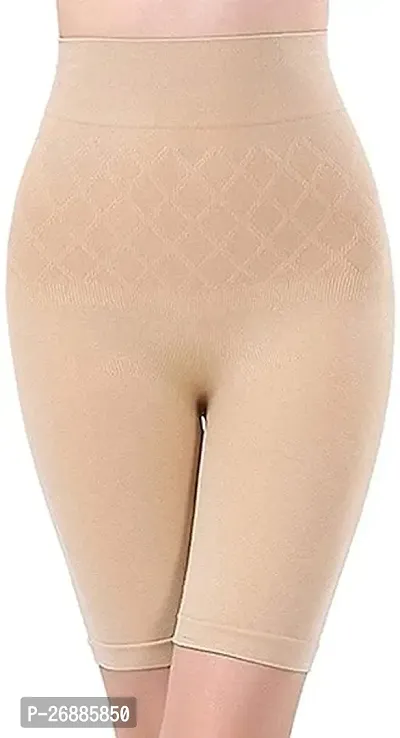 Heavy-Shapewear-Women's High Waist Anti Rolling Strip Tummy Control Slimming Panties Women Shapewear Underwear-thumb0