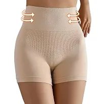Heavy-Shapewear-Women's High Waist Anti Rolling Strip Tummy Control Slimming Panties Women Shapewear Underwear-thumb1