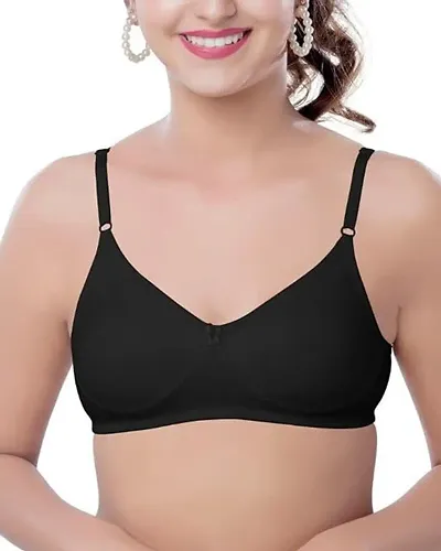 Brida Exotica - Everyday Cotton Seamless T Shirt Bra - B Cup - Non Padded Non Wired