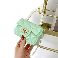 SM Mini Purse for Toddler Girls Crossbody Cute Princess Handbags Shoulder Bag for Toddler Little Girl Shoulder Bag for Kids (Green)-thumb2