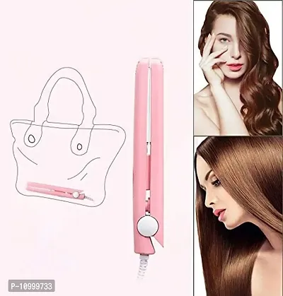 Homebakers Mart Women Beauty Mini Professional Selfie Hair Straighteners Specially Designed for Teen (Assorted Color)-thumb2