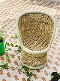 Pushkar Handicraft Gunee Pushkar Handicraft Cane Bar Stool Mudda for Indoor/Outdoor Furnishings (Multicolour, 63)-thumb4