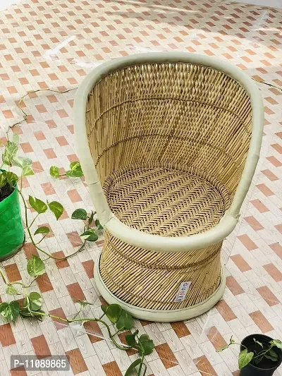 Pushkar Handicraft Gunee Pushkar Handicraft Cane Bar Stool Mudda for Indoor/Outdoor Furnishings (Multicolour, 63)-thumb5