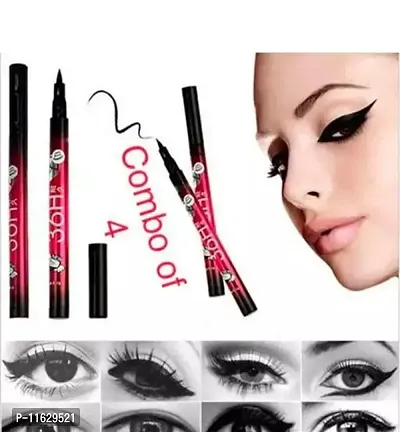 Stylish Fancy Sketch Eyeliner 4 Pc Pack-thumb0