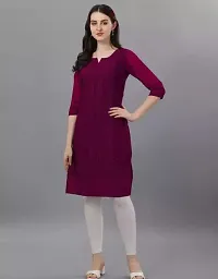 Classic Georgette Chikankari Kurta for Women-thumb1