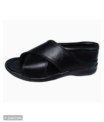 RAGE GAZE CROSS SANDAL BLACK-70031 (BLACK, numeric_6)-thumb4