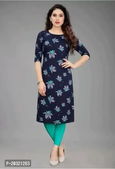 Stylish Crepe Kurta For Women-thumb0