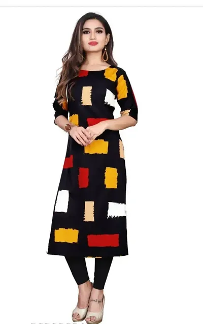 Fancy Crepe Kurti for Women