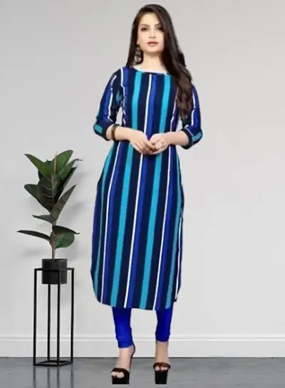 Fancy Crepe Kurtas For Women