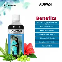 Vikendi Aadivasi Jeeva Sanjivani Oilanic 100 % Pure And Naturals Adivasi Jeeva Sanjivani Herbal Hair Oil Strengthening And Volumized Hair-Pack Of 2, 125 Ml Each-thumb1