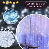 Dhoom String Lights 12 Meter 50 LED for Indoor and Outdoor Decoration Fairy Rice Light Waterproof LED Rice Light for Decoration Rice Light and String Light for Diwali Christmas Pack of 1 (White Color)-thumb2