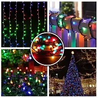 43 LED 15 METER String rice Light with 8 Color Changing modes Multicolour led Bulbs for Diwali, Christmas, Home Decoration.Heavy Duty Copper Led String Light Rice String (Multicolor)-thumb3