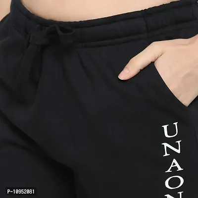 UnaOne Black Soft Cotton Womens Cycling Sports Shorts Hot Pant (UNRTSHORT1005_XXL)-thumb5