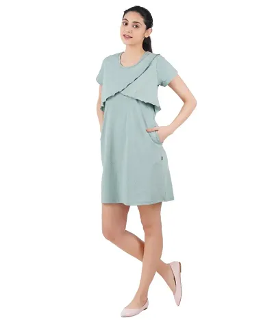 Premium Nursing/Maternity Night Dress