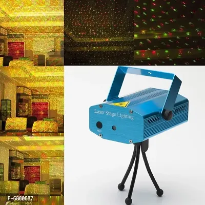 Holographic Multi DOT Pattern Laser Mini Disco Light Projector Stage Lighting for Party  Diwali-thumb2