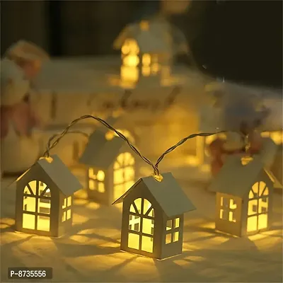 16 Hanging House Shape Lights for Home Decorations