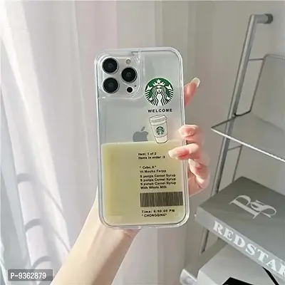 Mobile Phone Case for iPhone 12 Pro | Printed Sticker and Design Style | Slim Back Cover | Starbuck | Hard Ultra Protective  Anti Shock Cover