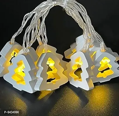 20 led Wooden Xmas Tree String Fairy Light for Christmas and Home Decorati for Indoor/Outdoor During Birthdays, Anniversary, and Much More (20 Christmas Tree, Warm White)-thumb2
