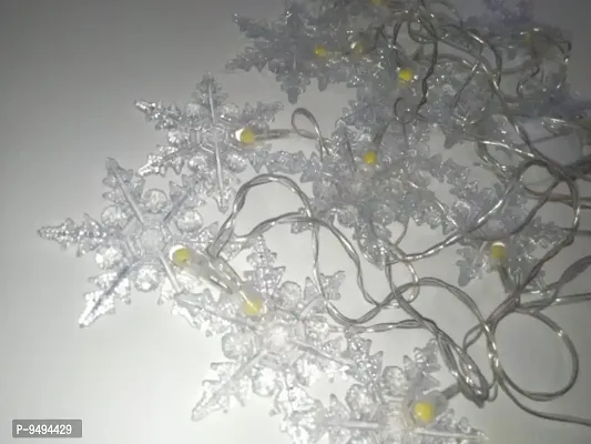 16 Led Snowflake String Lights 3 Meters Fairy Light for Home Christmas Decorati-thumb2