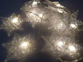 16 Led Snowflake String Lights 3 Meters Fairy Light for Home Christmas Decorati-thumb3