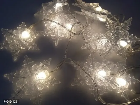 16 Led Snowflake String Lights 3 Meters Fairy Light for Home Christmas Decorati-thumb4