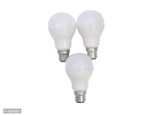 9-Watt LED Bulb Cool White, ( Pack Of 3)-thumb0