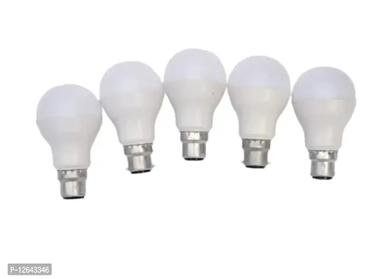 9-Watts LED Bulb Cool White (Pack of 5)-thumb0