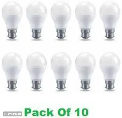 9-Watts LED Bulb Cool White (Pack of 10)
