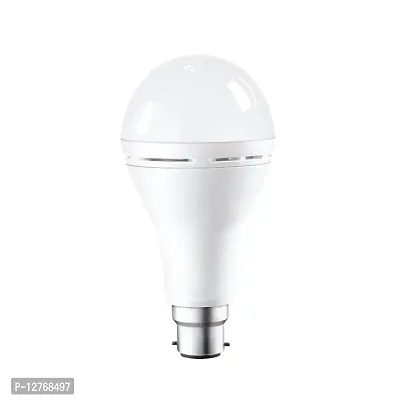 12 Watts Rechargeable B22 LED White Emergency Inverter Bulb PACK OF-1-thumb0