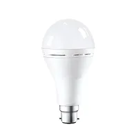 12 Watts Rechargeable B22 LED White Emergency Inverter Bulb PACK OF-2 Pcs-thumb1