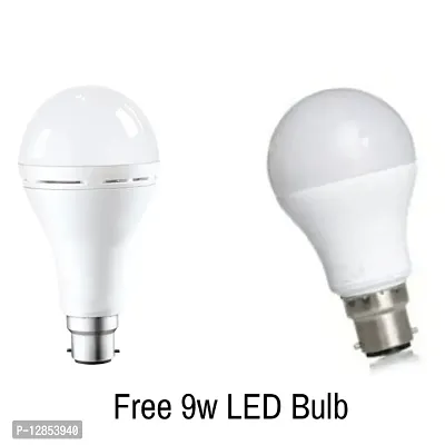 12W B22D LED White Emergency Bulb LED Backup upto 4 Hrs