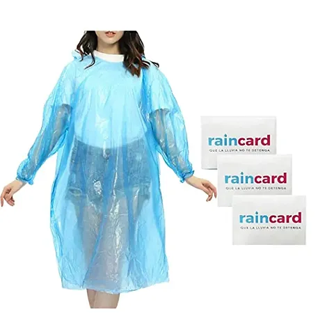 SSR Men's and Women's Raincoat (3_Blue_Free Size)