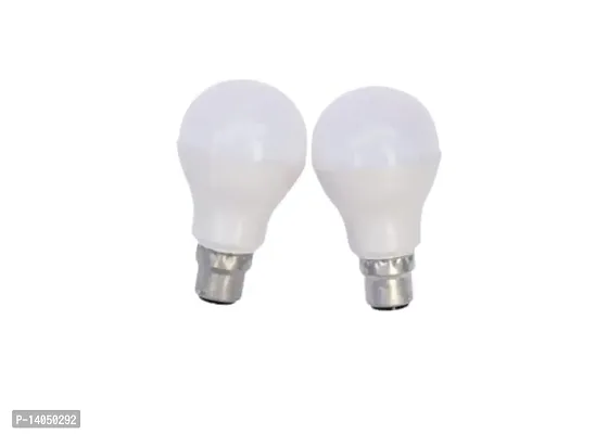 Combo Foldable LED Blade Fan B22D Bulb, Super Bright Angle Adjustable Home Ceiling Light(Pack of 1) 9W B22 Led Bulb (Pack of 2)-thumb2