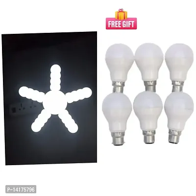 Combo Bubble Shape Led Deformable Lamp (Pack of 1) 12 W  Led  Bulb (Pack of 6)