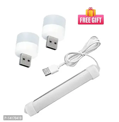 Combo Portable USB LED Mini Tube Light 2 Pc USB Mini Bulb
