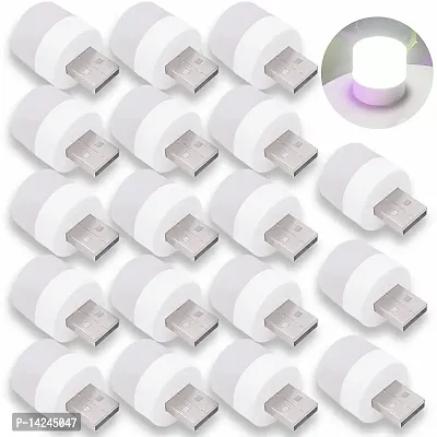 USB Night Light 18PCS 6500K White Light Plug in LED Mini Bright Night Light for Kids Bedroom Bathroom Nursery Hallway Kitchen,USB Light Bulb Soft Light Compact Small Bright Night Light