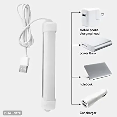 Combo Portable Mini AC USB Battery Operated Air Conditioner Mini Water Air Cooler Portable USB LED Mini Tube Light-10inch (Pack of 1) USB Mini Bulb (Pack of 2 Pcs)-thumb4