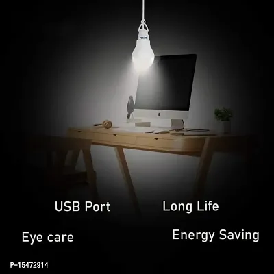 USB Bulb for Power Bank, USB led Light for Power Bank, USB Light for Mobile Lamp/LED USB Bulb Mini LED Night Light led Portable Light - White (Pack of 1)-thumb2