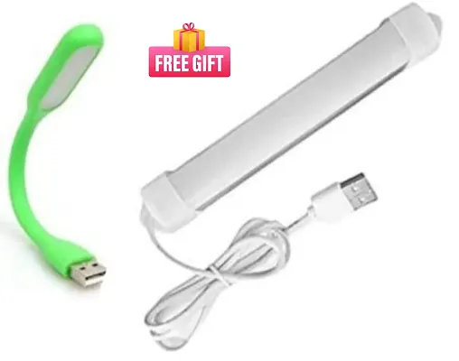 Portable USB LED Mini Tube Light, and USB Led Light with High Brightness Cool Day Light for Small Rooms (Pack of 1)
