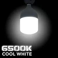 Combo 55 W Hammer LED B22  Bulb Ultra High Bright Portable Fan Shape With  Led Swings (Pack of 1)-thumb1