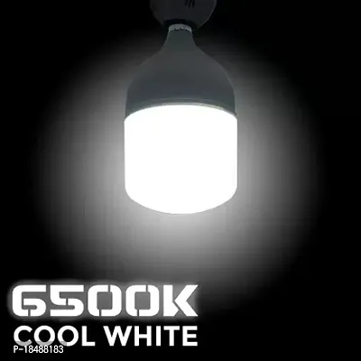 Combo 55 W Hammer LED B22  Bulb Ultra High Bright Portable Fan Shape With  Led Swings (Pack of 1)-thumb2