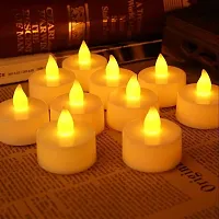 Combo  LED Light Water Sensor Diya No Electricity Needed Tea Light Mini LED Plastic Candles (Pack of 1) with Bright Light, Flameless  Smokeless-thumb2