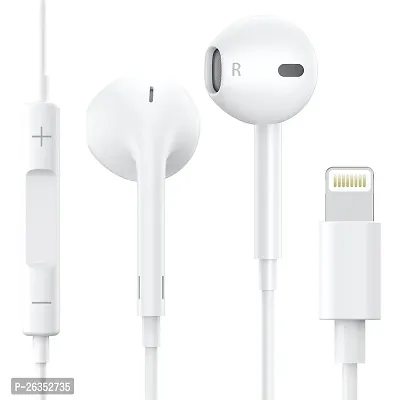 Apple Earbuds for iPhone,Wired Headphones Earphones with Lightning Connector Headsets for iPhone 14/13/12/11/XR/XS/X/8(Built-in Microphone  Volume Control)
